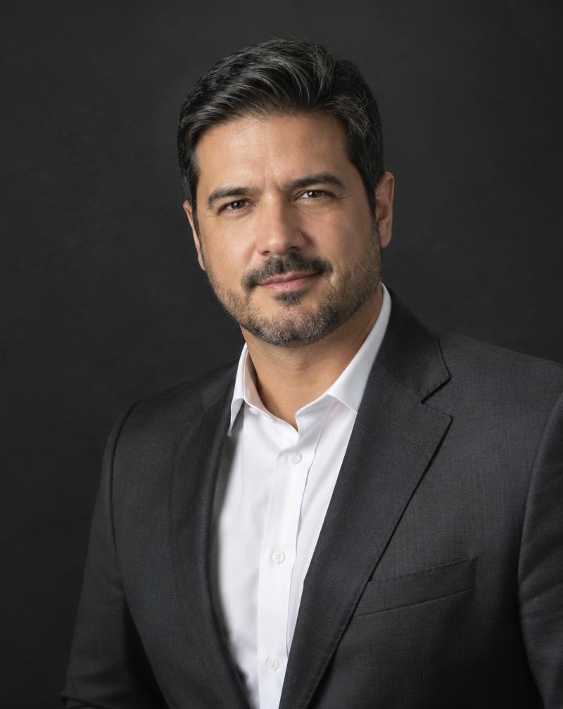 Retrato fictício de Dr. Rafael Mendes